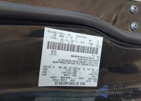 2009 Ford Explorer Sport Trac Xlt из США, поврежденный, VIN 1FMEU51E79UA29398